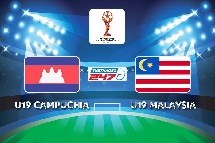 soi kèo U19 Campuchia vs U19 Malaysia