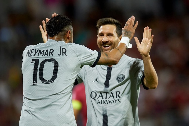 Bộ đôi người Nam Mỹ đã góp công trong cả 5 bàn thắng của PSG