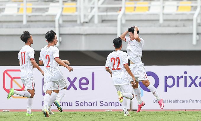 U20 Việt Nam tiếp tục giành chiến thắng đậm trước Timor Leste