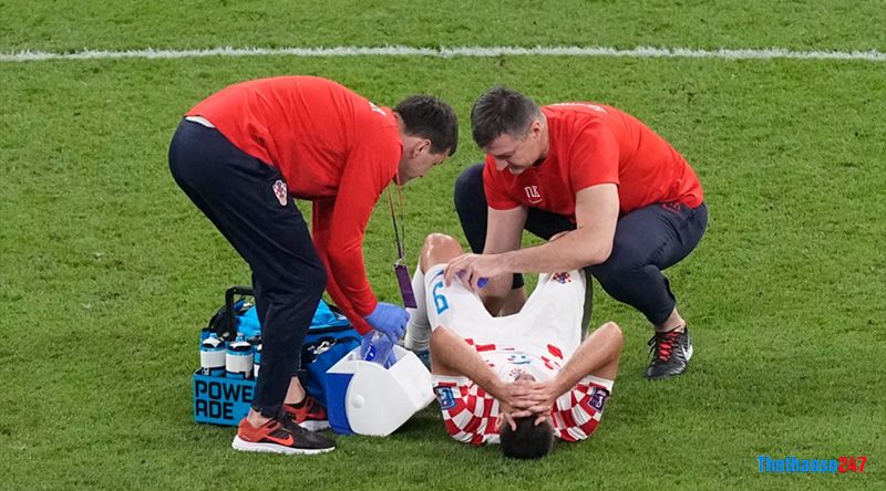 Kramaric bật khóc rời sân trong trận tranh hạng 3 World Cup - Ảnh 1