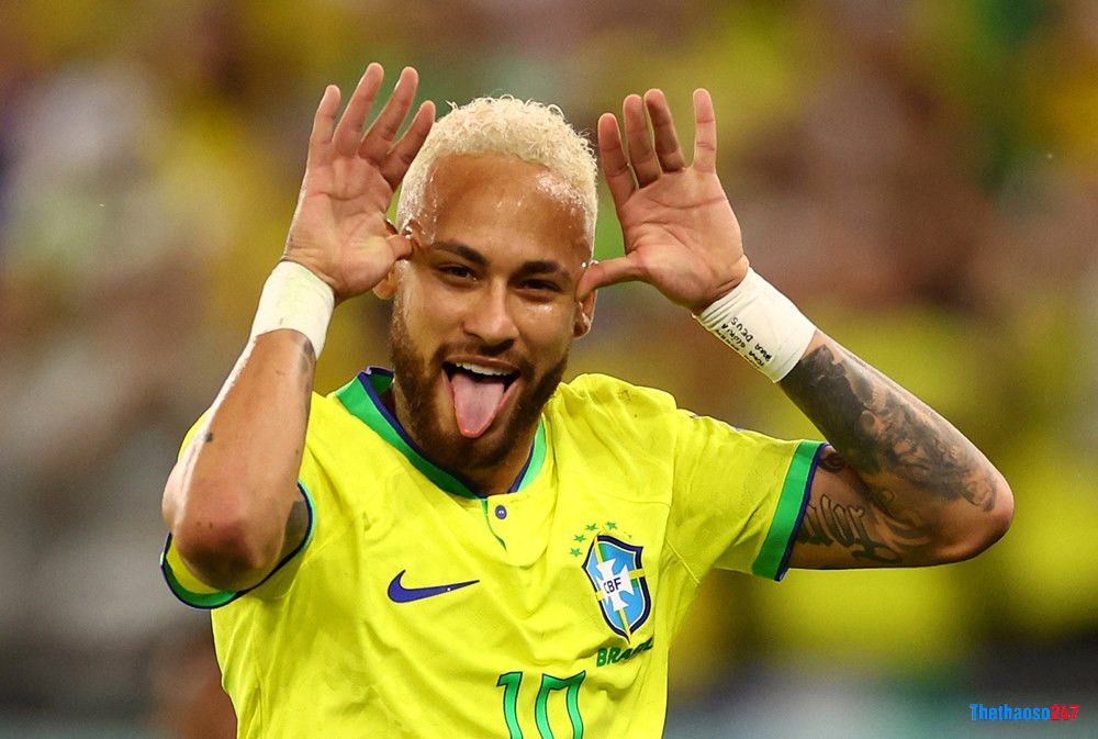 Neymar có bàn thắng đầu tiên tại World Cup 2022 sau chấn thương 