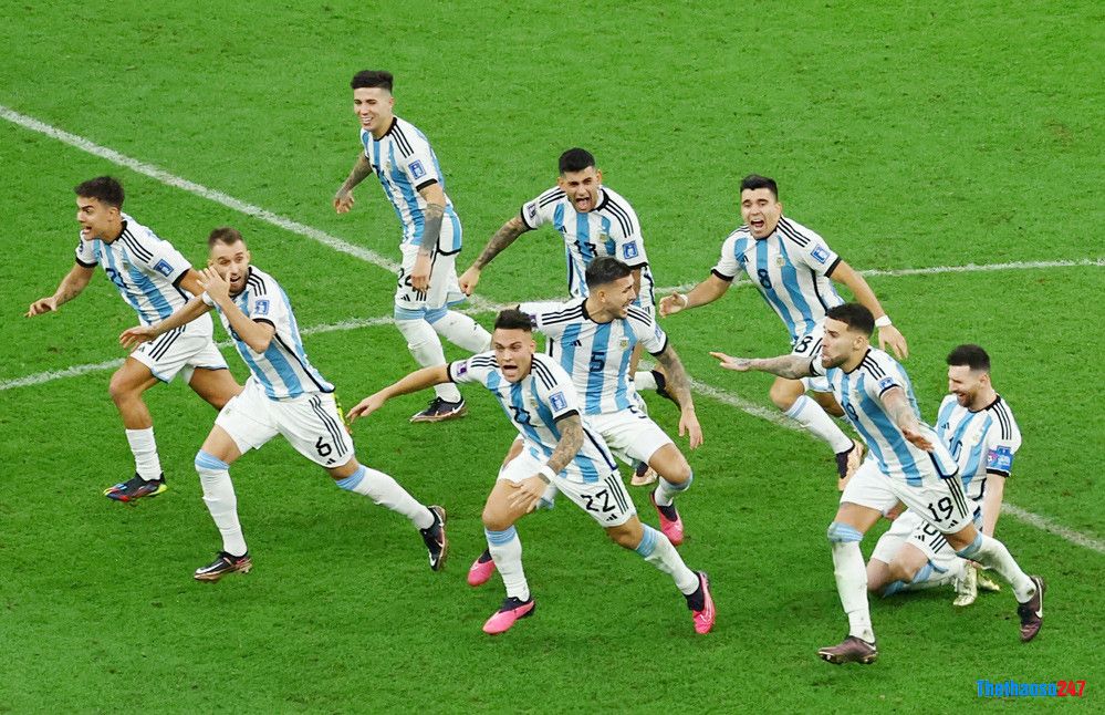 Đội tuyển Argentina đã trở thành nhà vô địch 