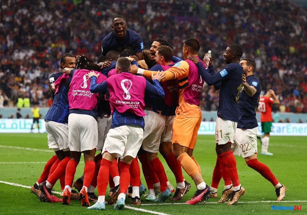 Kết quả Pháp vs Maroc: Gà trống Goloa thể hiện sức mạnh vượt trội