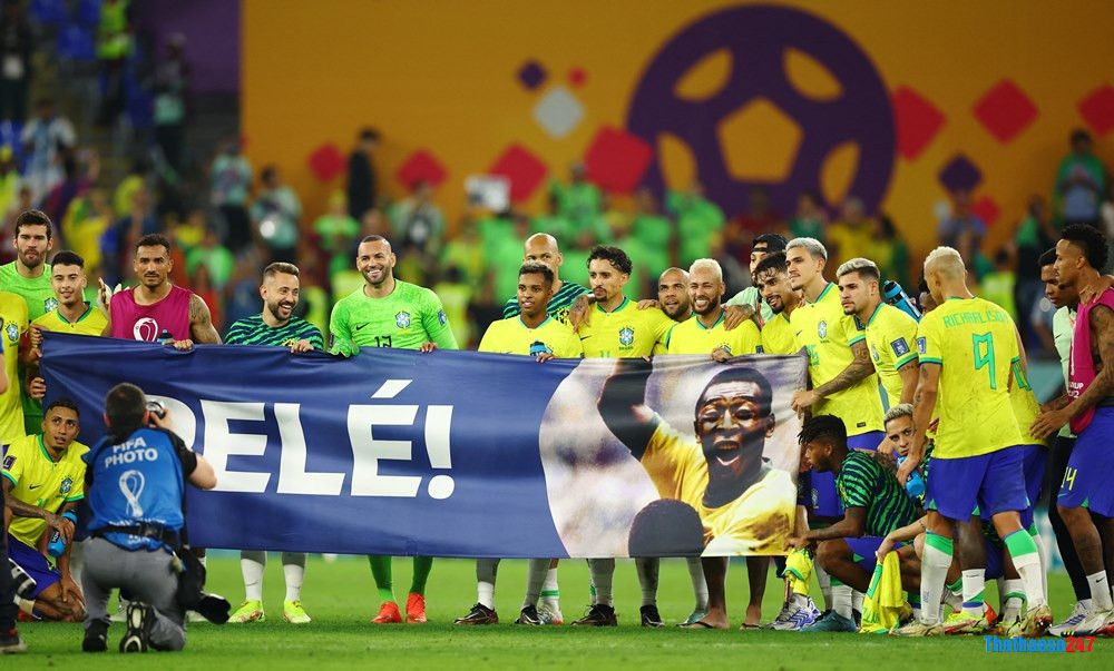 Đây cũng là thông điệp tuyệt vời gửi đến Vua bóng đá Pele