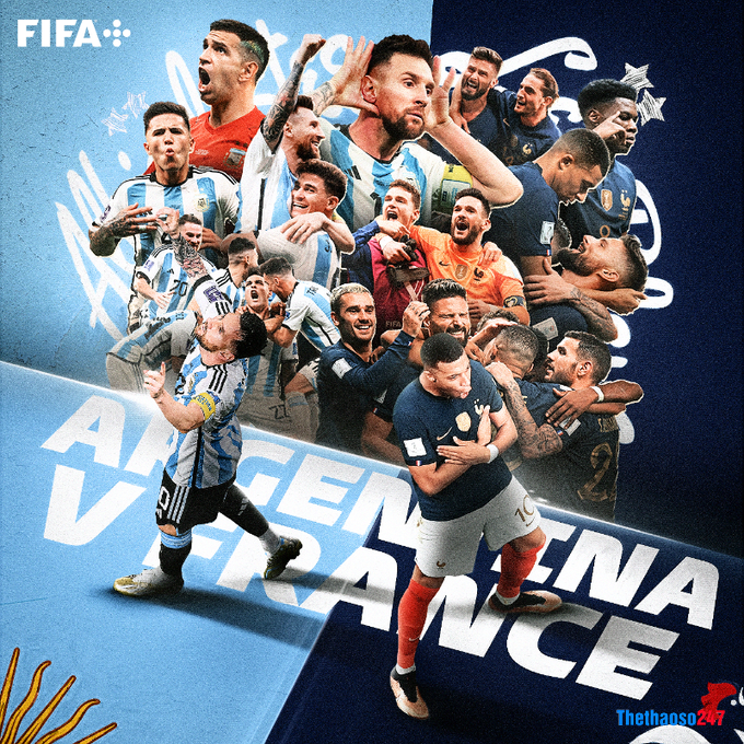 World Cup 2022, Argentina vs Pháp